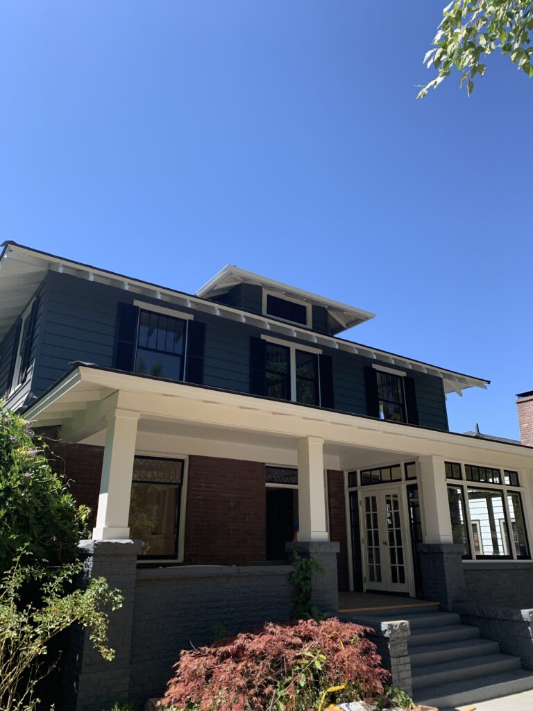 Historic home restoration project in Boise, Idaho
