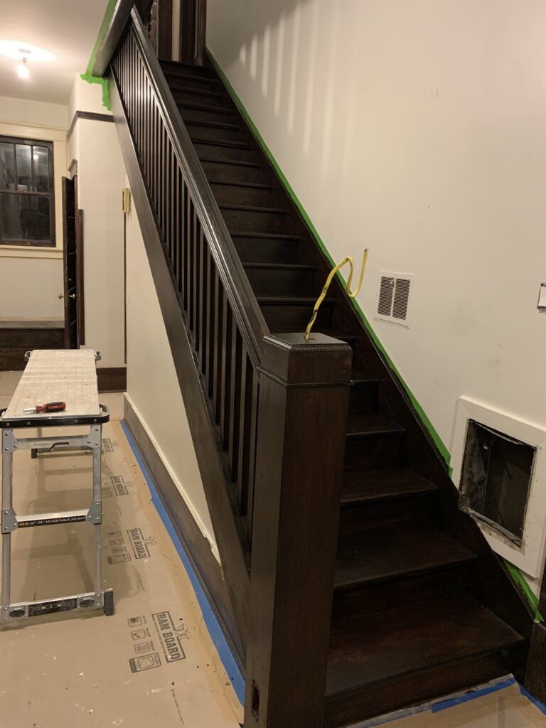 Historic home restoration project in Boise, Idaho