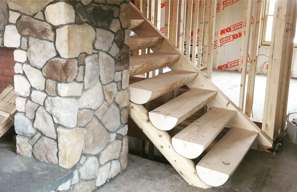 Custom wood staircase and finish carpentry in Boise Idaho