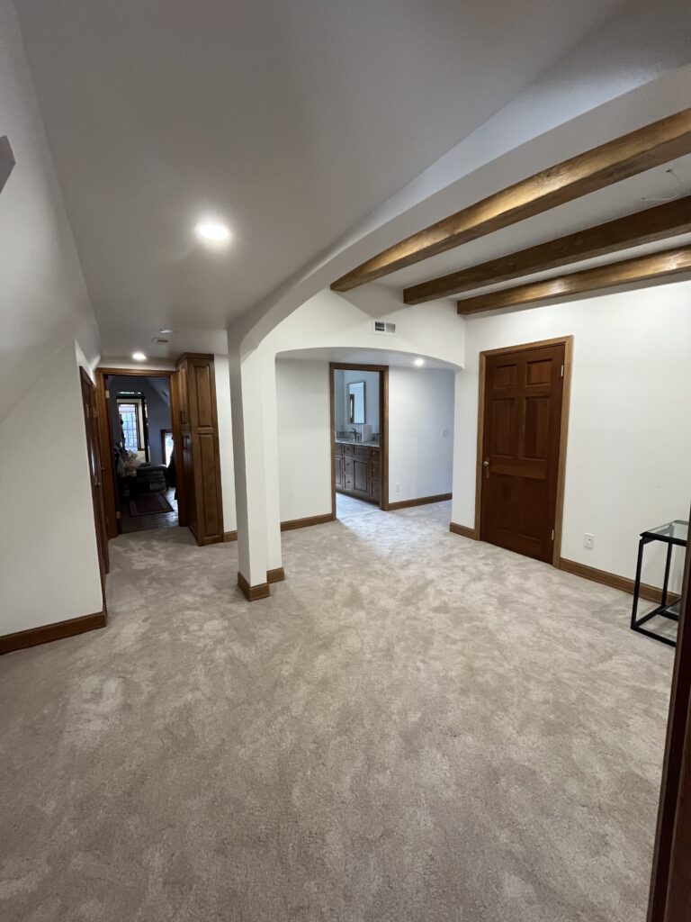 interior view of historic Crescent Rim home remodel in Boise Idaho