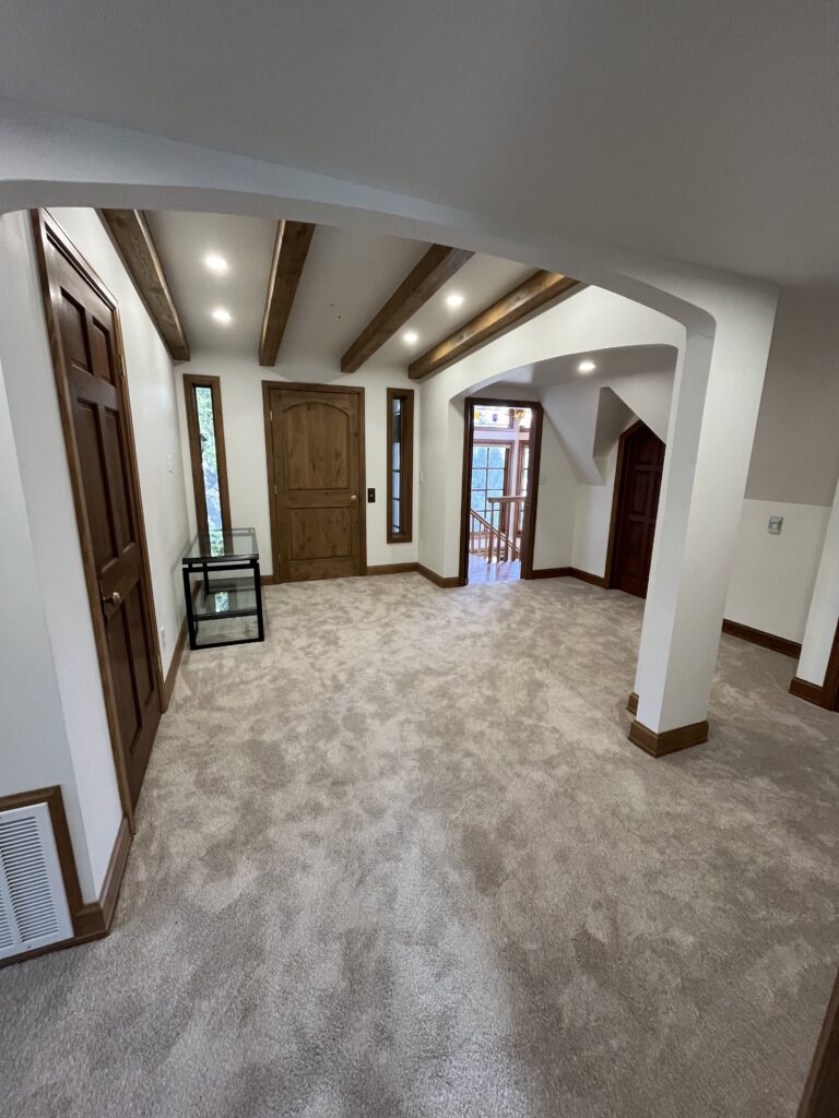 interior view of historic Crescent Rim home remodel in Boise Idaho