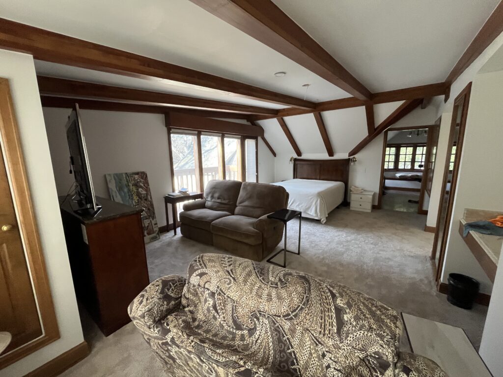 interior view of historic Crescent Rim home remodel in Boise Idaho