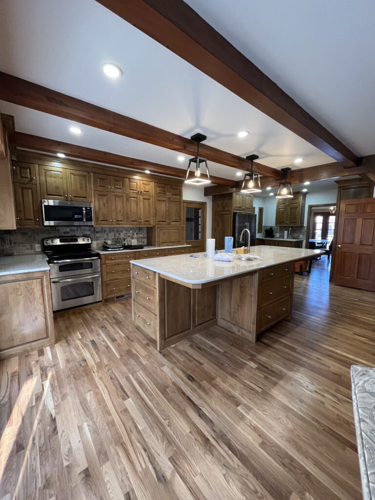 interior view of historic Crescent Rim home remodel in Boise Idaho